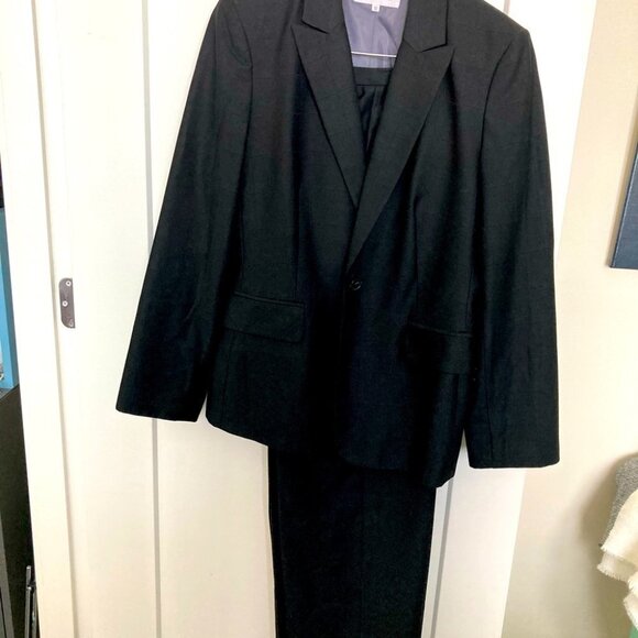 CALVIN  KLEIN Sz 12 Business Career Wear Pant Suit - Picture 1 of 4
